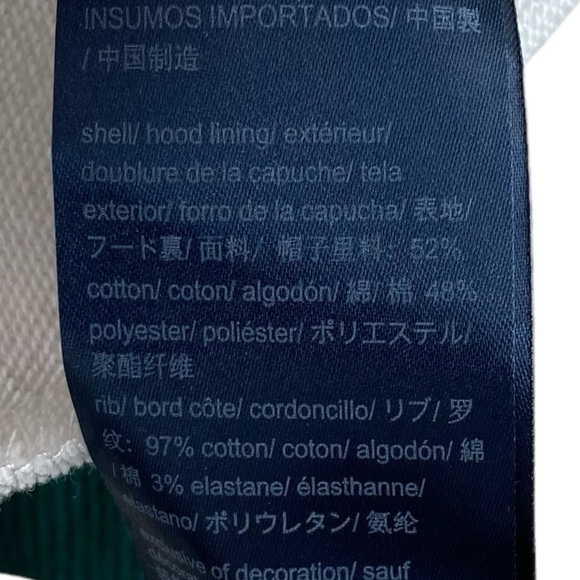 Tommy‎ Hilfiger Men’s Logo Pullover Multi Colorblock Pocket Hoodie Size XS - Picture 5 of 10